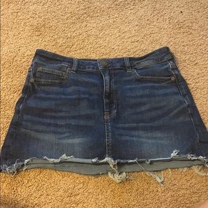 AMERICAN EAGLE HIGH RISE MINI SKIRT 12